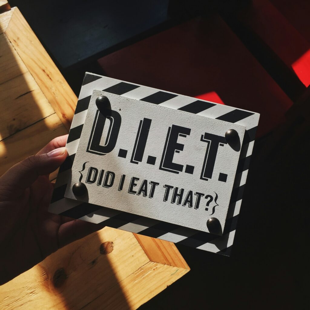 D.I.E.T Did I eat that?