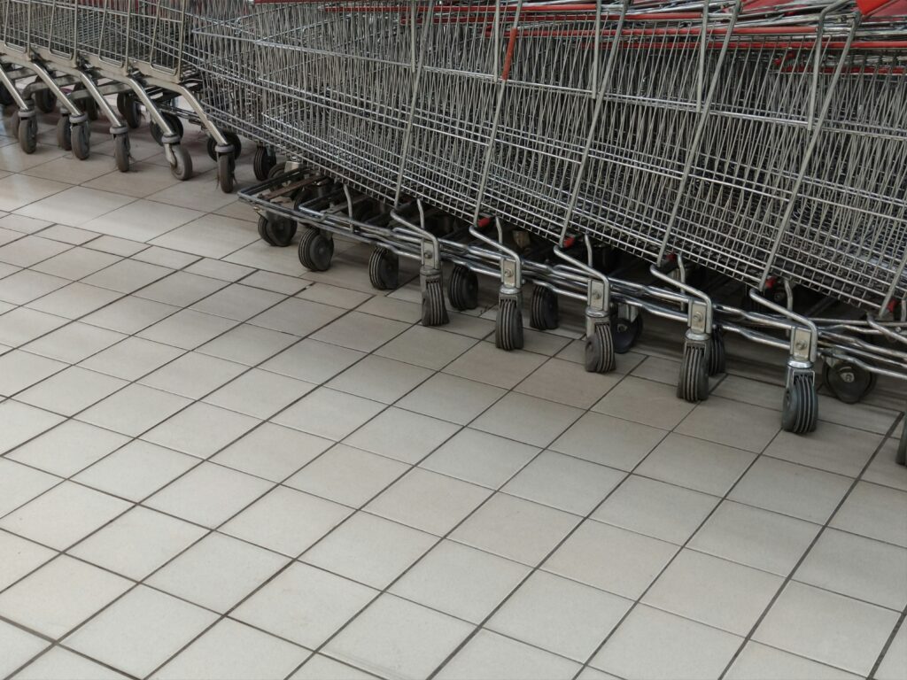 grocery carts