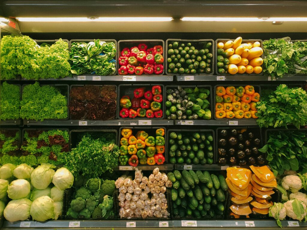 vegetable aisle