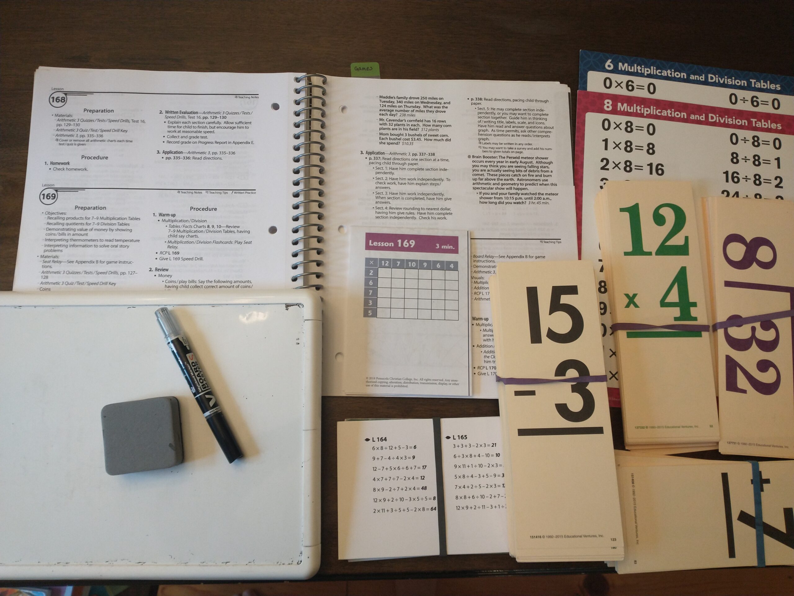Abeka parent led math